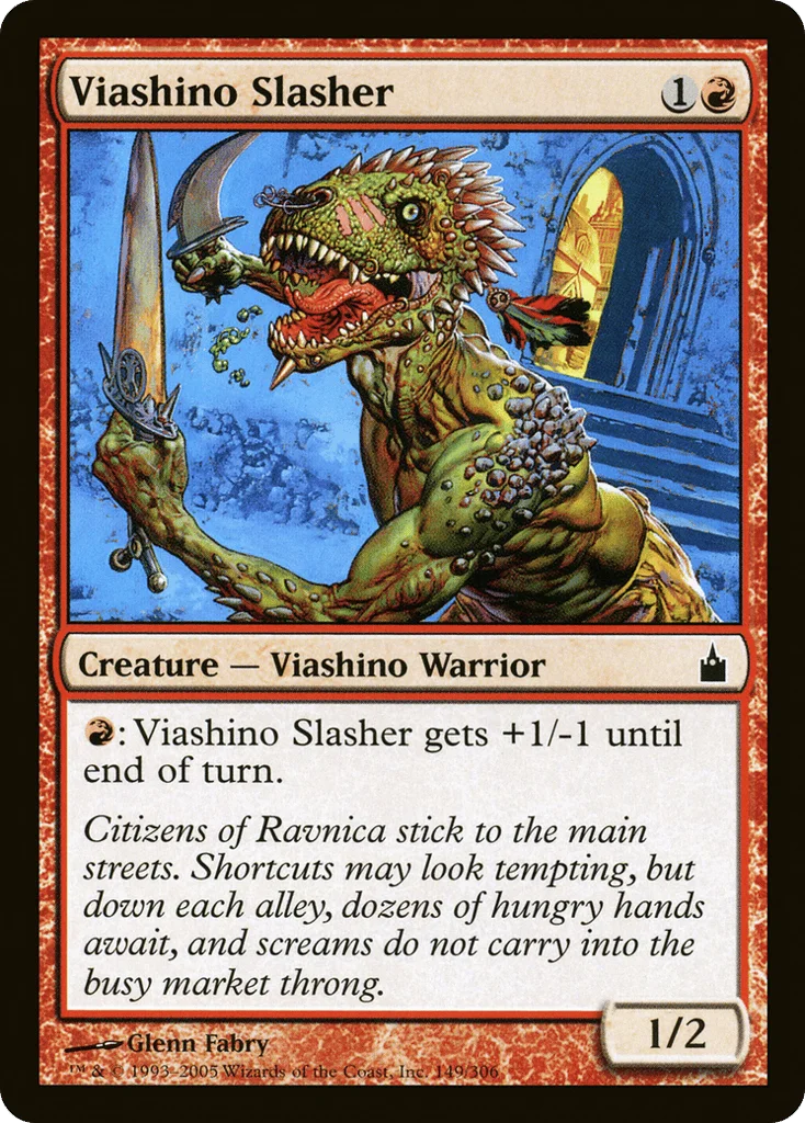 Viashino Slasher · Ravnica: City of Guilds