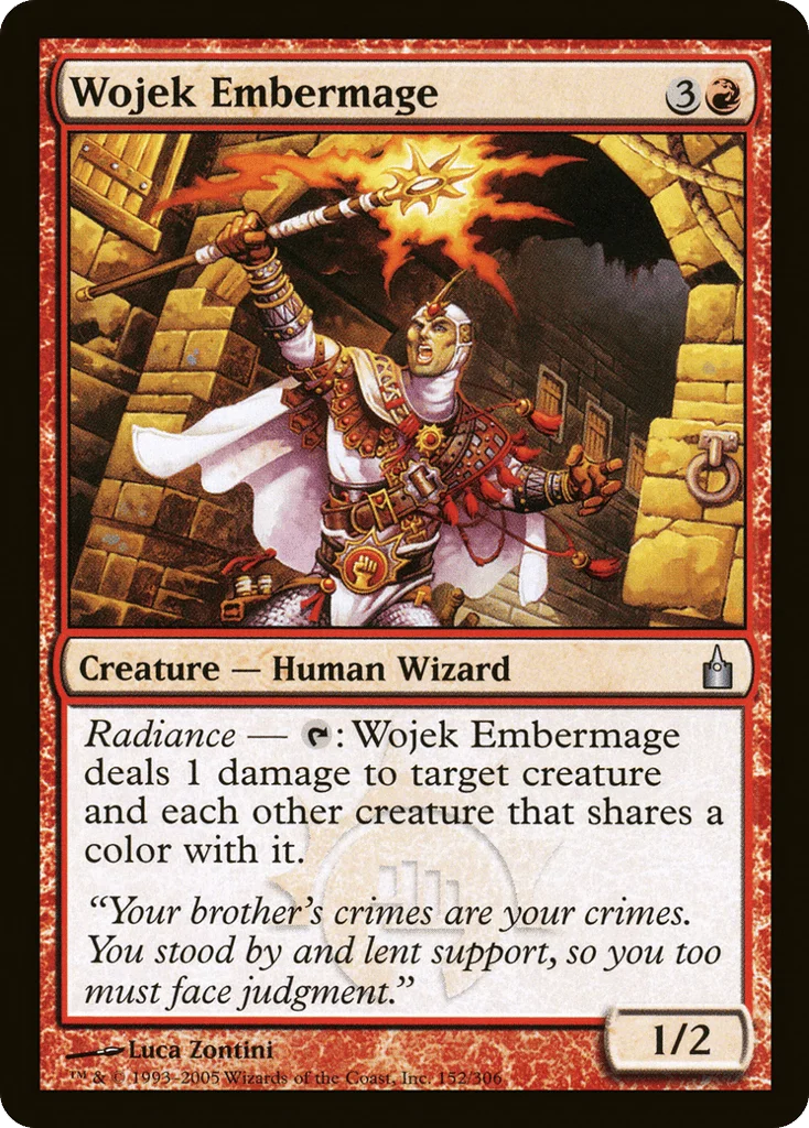 Wojek Embermage · Ravnica: City of Guilds