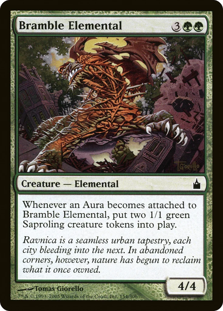 Bramble Elemental · Ravnica: City of Guilds