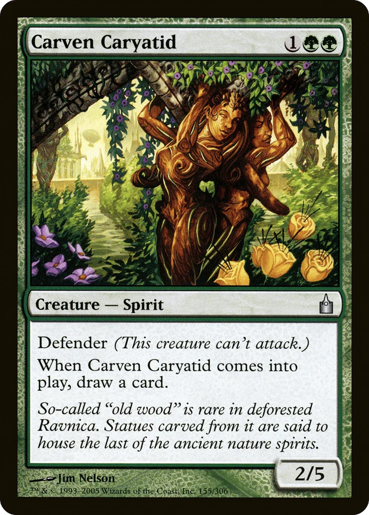 Carven Caryatid · Ravnica: City of Guilds