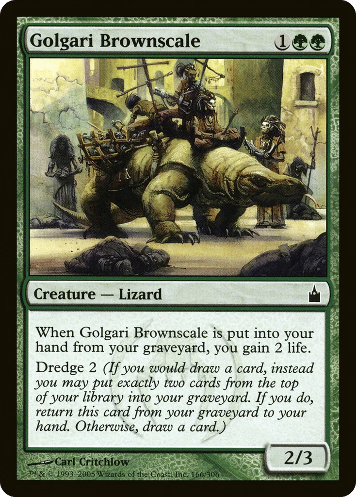Golgari Brownscale · Ravnica: City of Guilds