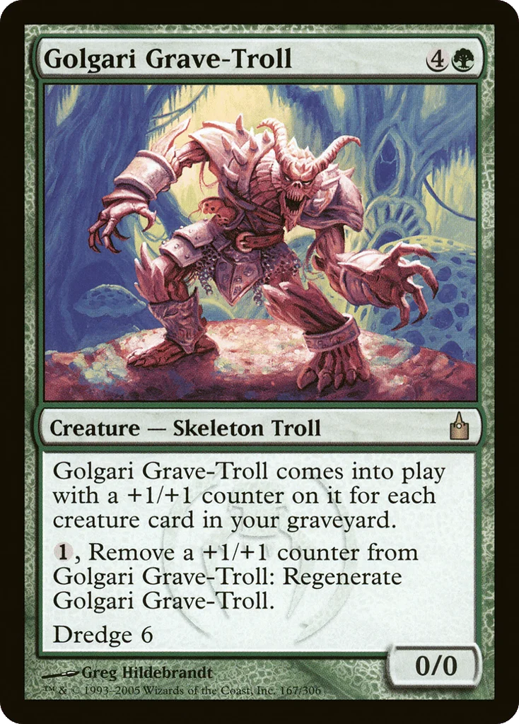 Golgari Grave-Troll · Ravnica: City of Guilds