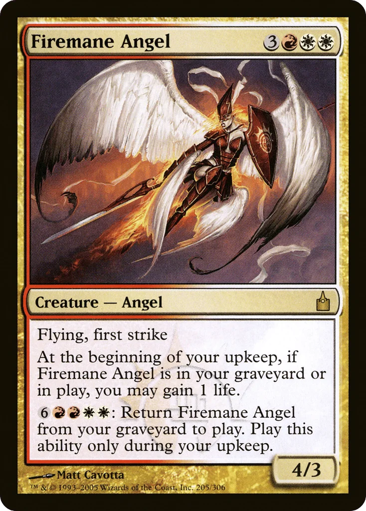 Firemane Angel · Ravnica: City of Guilds