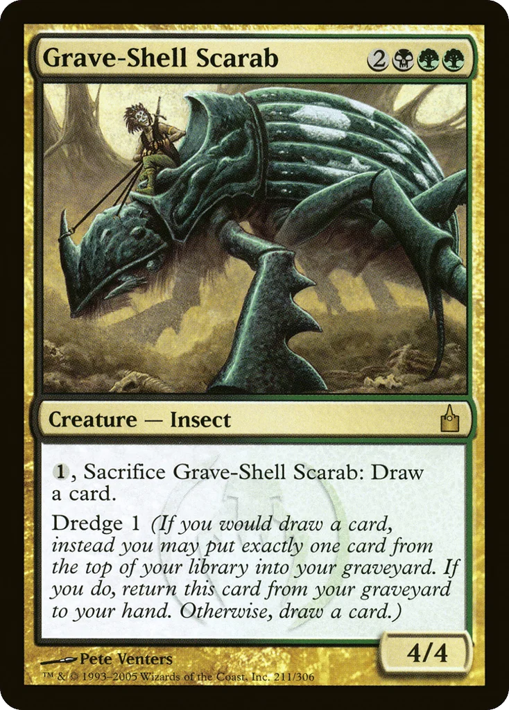 Grave-Shell Scarab · Ravnica: City of Guilds