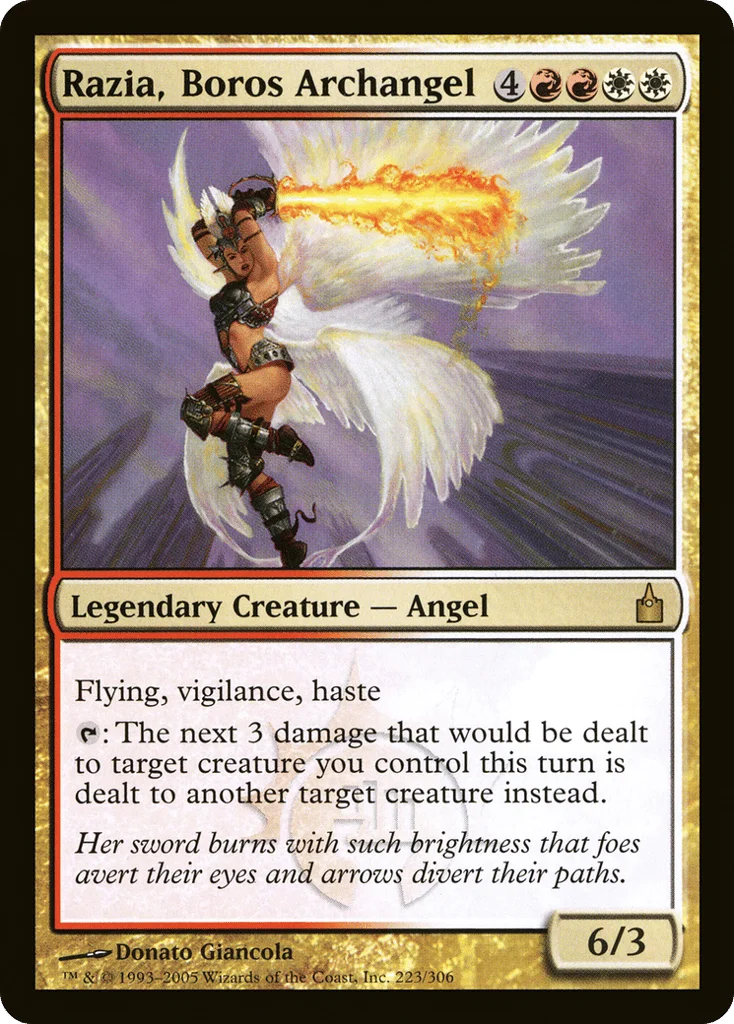Razia, Boros Archangel · Ravnica: City of Guilds