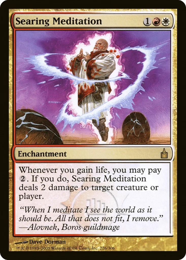 Searing Meditation · Ravnica: City of Guilds