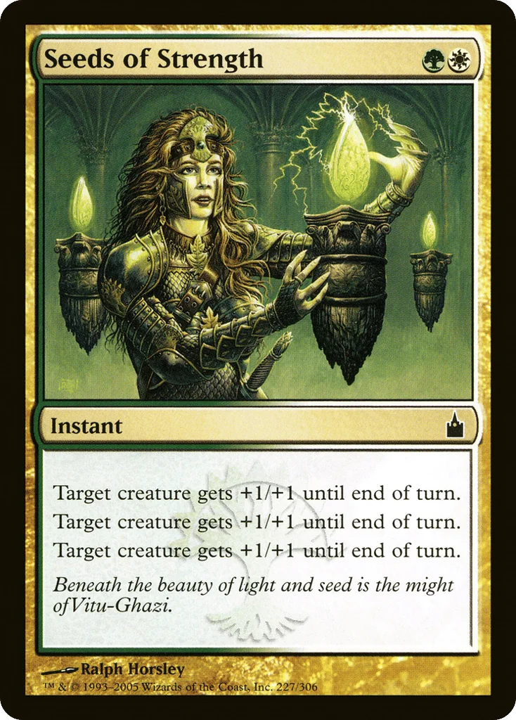 Seeds of Strength · Ravnica: City of Guilds
