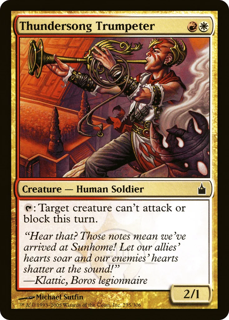 Thundersong Trumpeter · Ravnica: City of Guilds