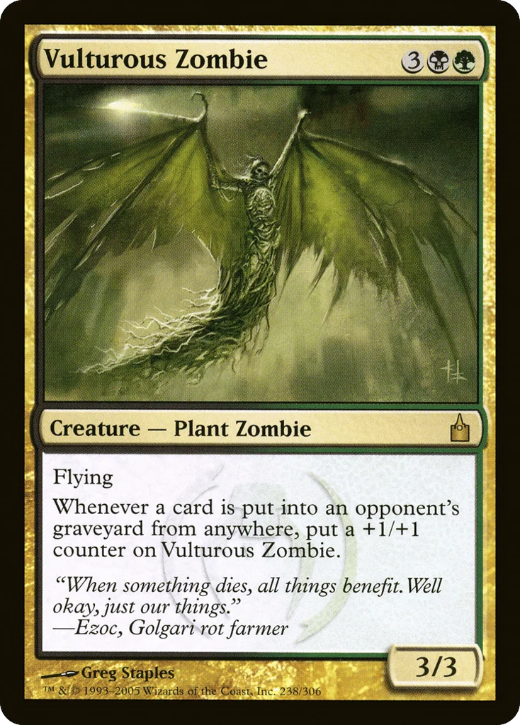Vulturous Zombie · Ravnica: City of Guilds