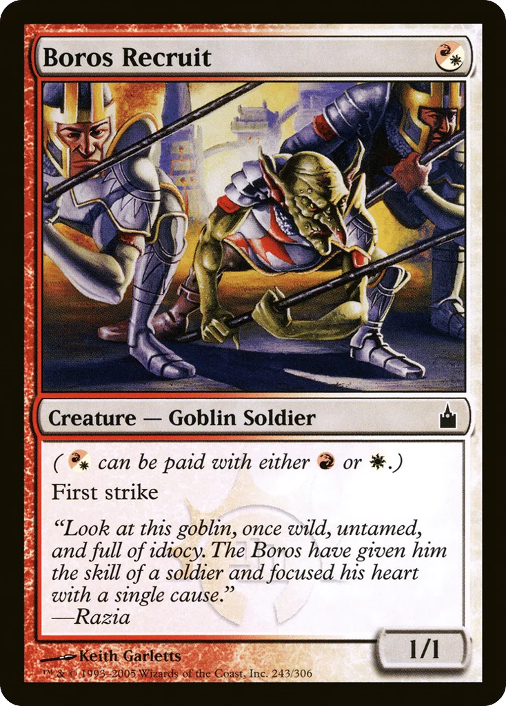 Boros Recruit · Ravnica: City of Guilds