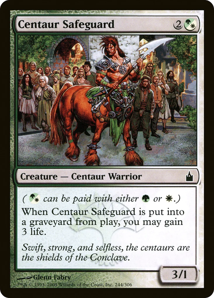 Centaur Safeguard · Ravnica: City of Guilds