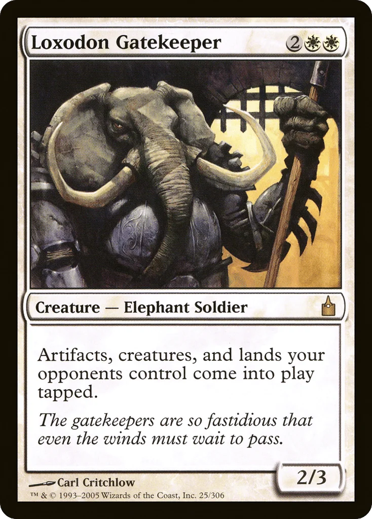 Loxodon Gatekeeper · Ravnica: City of Guilds