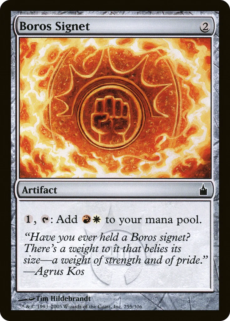 Boros Signet · Ravnica: City of Guilds