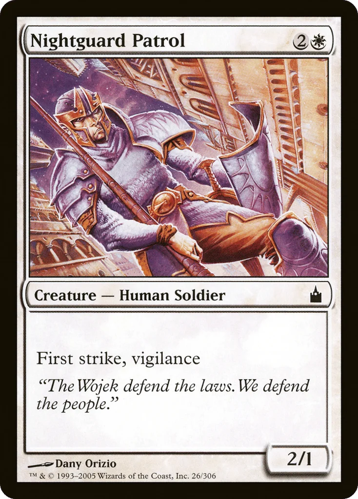 Nightguard Patrol · Ravnica: City of Guilds