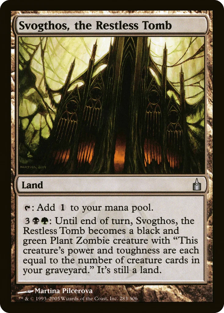 Svogthos, the Restless Tomb · Ravnica: City of Guilds