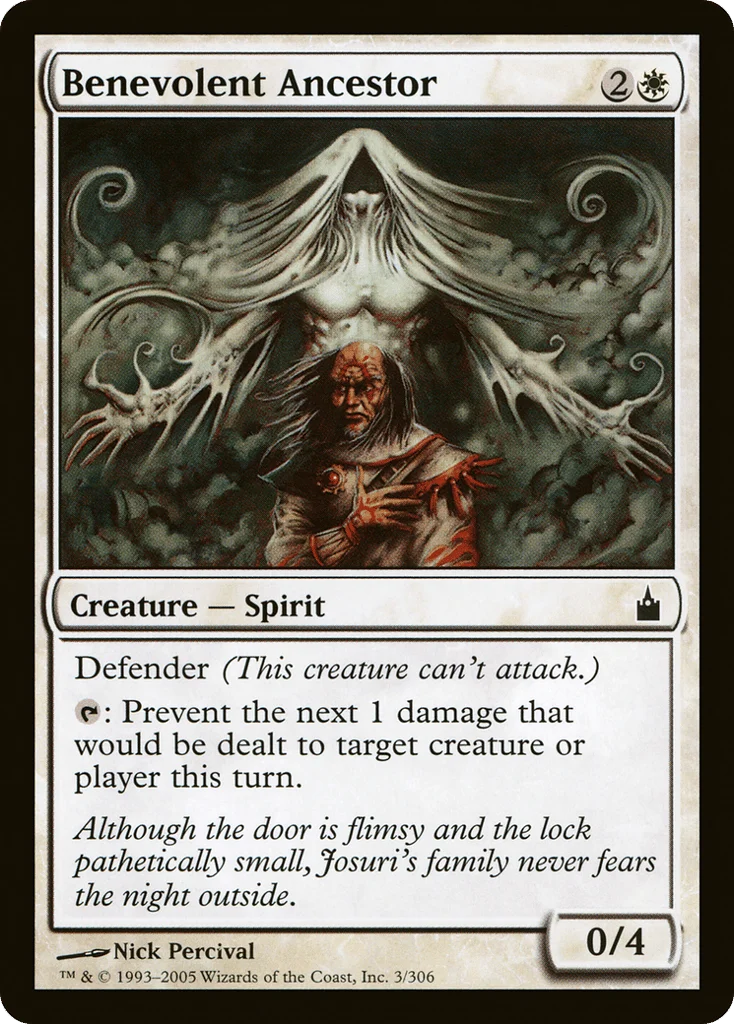 Benevolent Ancestor · Ravnica: City of Guilds