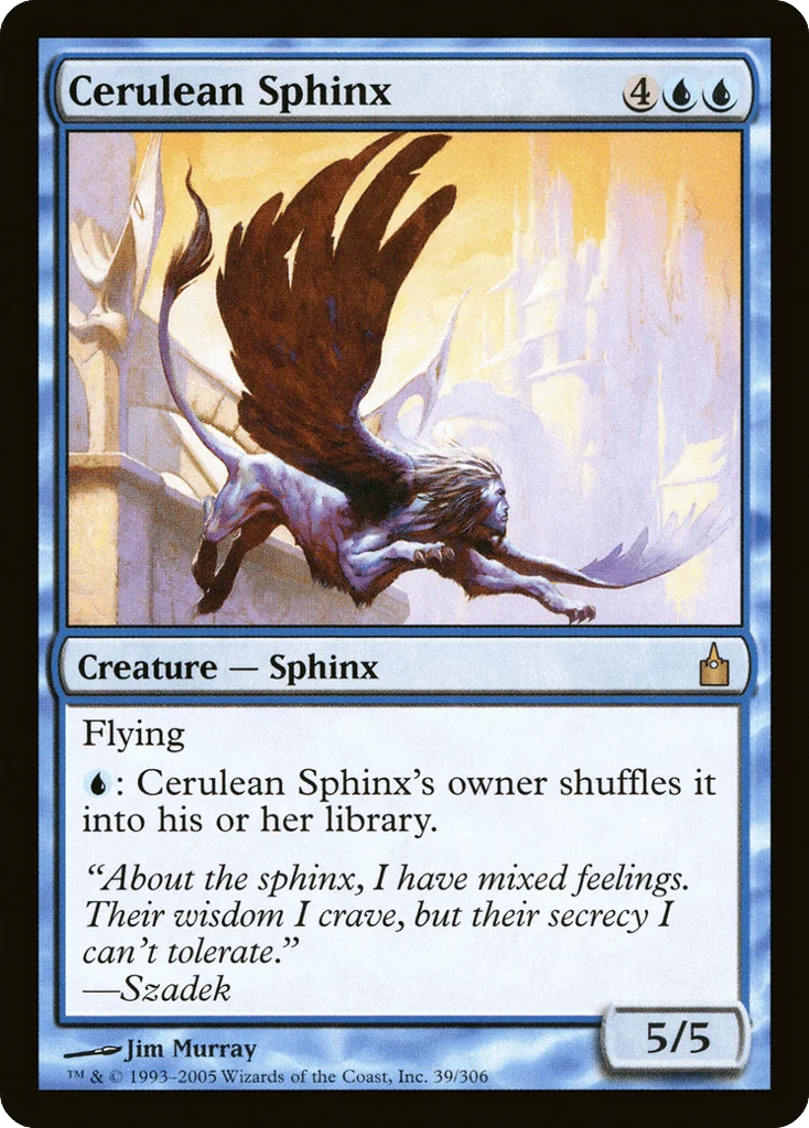 Cerulean Sphinx · Ravnica: City of Guilds