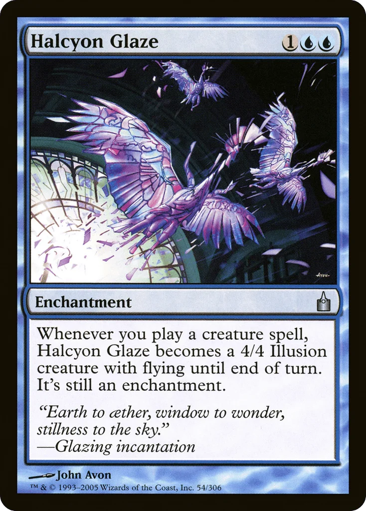 Halcyon Glaze · Ravnica: City of Guilds