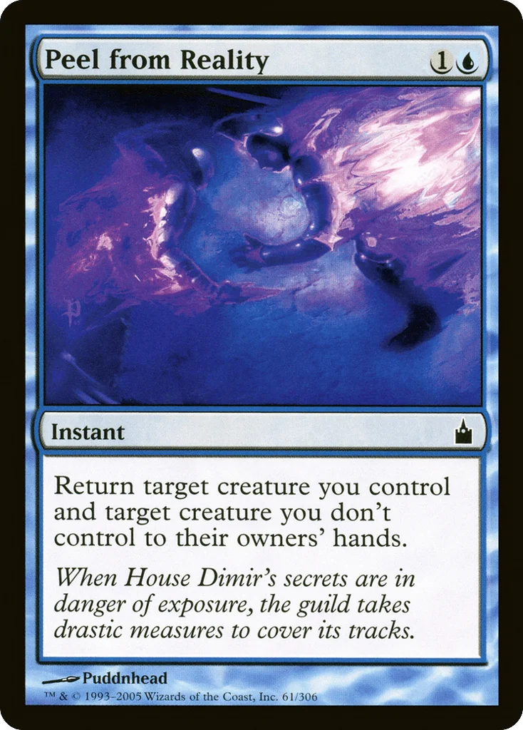 Peel from Reality · Ravnica: City of Guilds