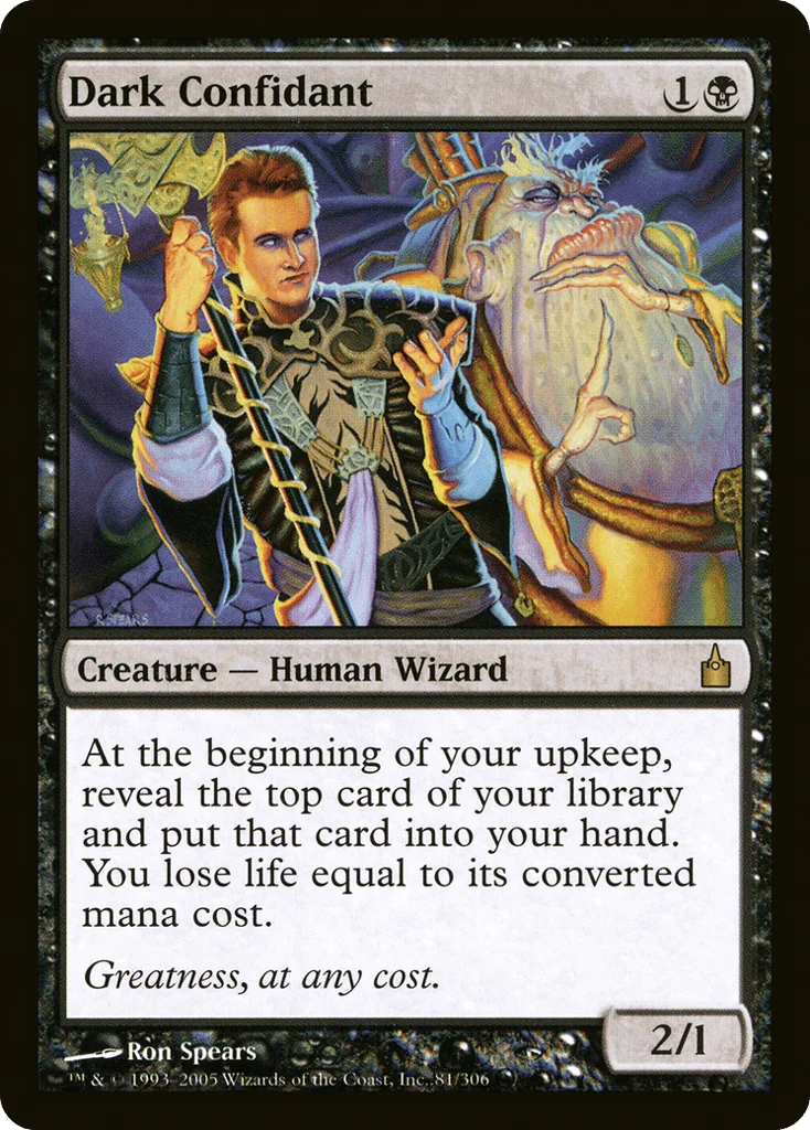 Dark Confidant · Ravnica: City of Guilds