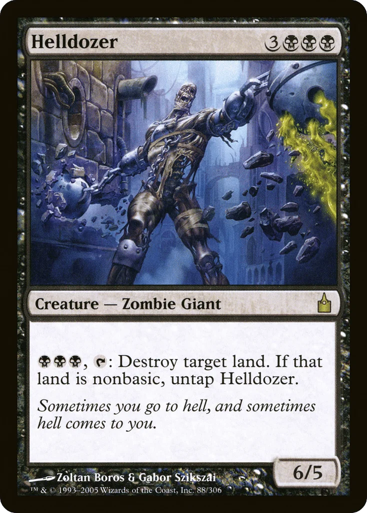 Helldozer · Ravnica: City of Guilds