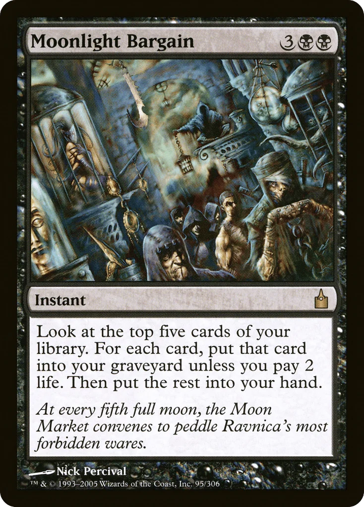 Moonlight Bargain · Ravnica: City of Guilds