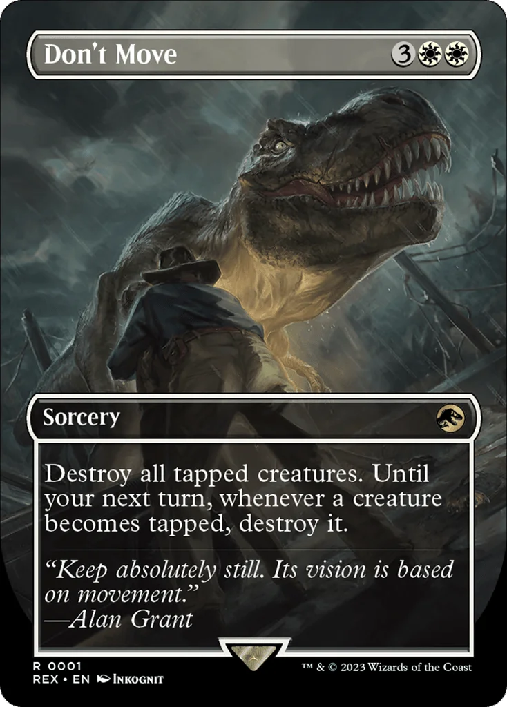 Don't Move · Jurassic World Collection