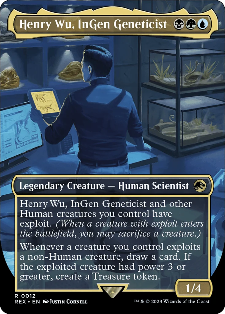 Henry Wu, InGen Geneticist · Jurassic World Collection