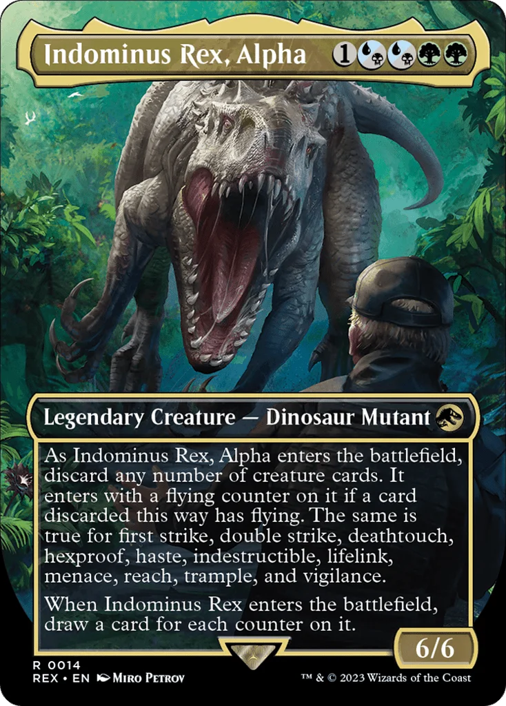 Indominus Rex, Alpha · Jurassic World Collection