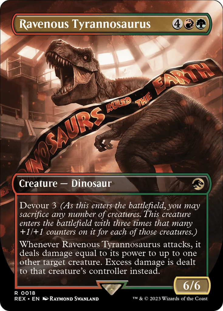 Ravenous Tyrannosaurus · Jurassic World Collection