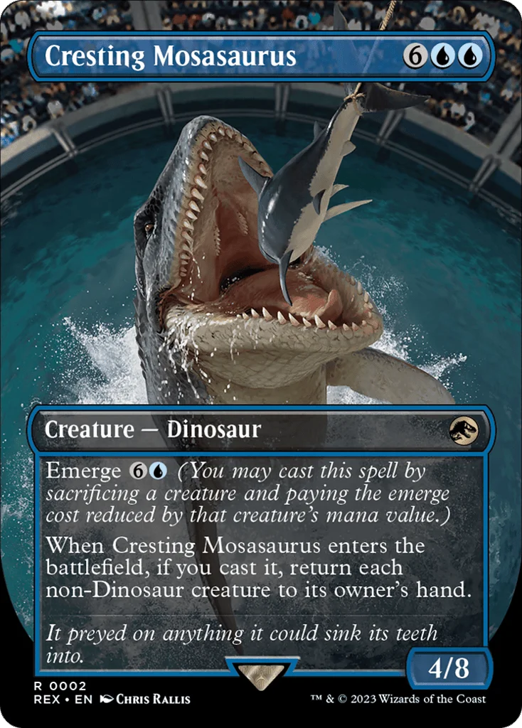 Cresting Mosasaurus · Jurassic World Collection
