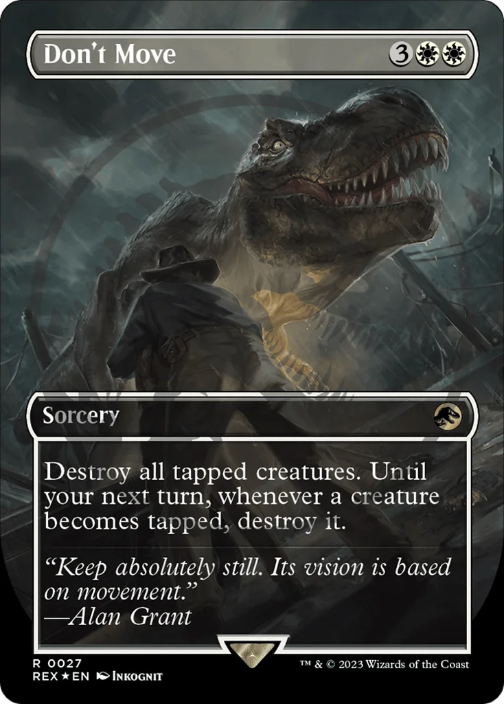 Don't Move · Jurassic World Collection