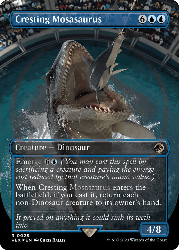 Cresting Mosasaurus · Jurassic World Collection