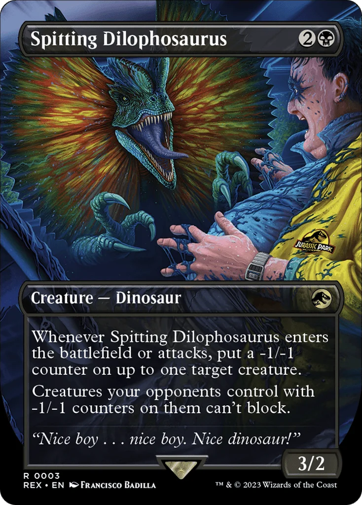 Spitting Dilophosaurus · Jurassic World Collection