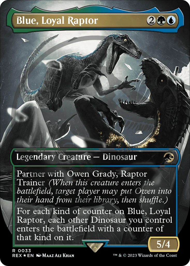Blue, Loyal Raptor · Jurassic World Collection