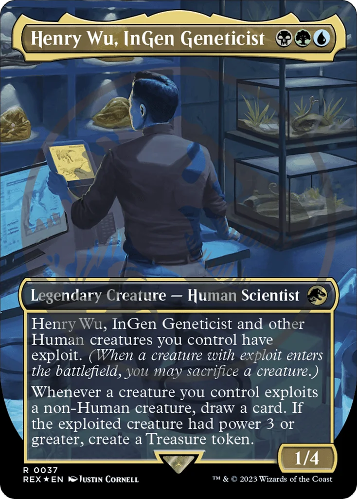 Henry Wu, InGen Geneticist · Jurassic World Collection