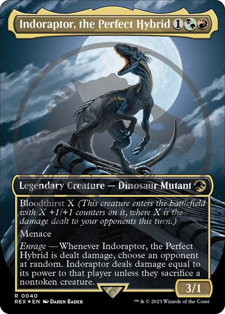 Indoraptor, the Perfect Hybrid · Jurassic World Collection