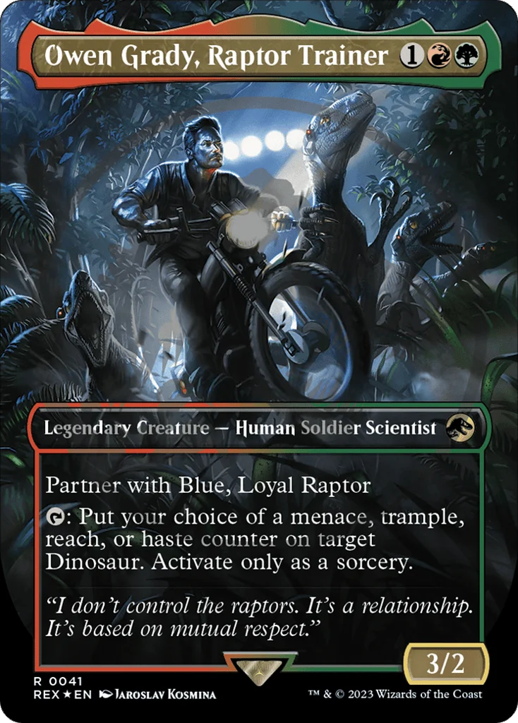 Owen Grady, Raptor Trainer · Jurassic World Collection