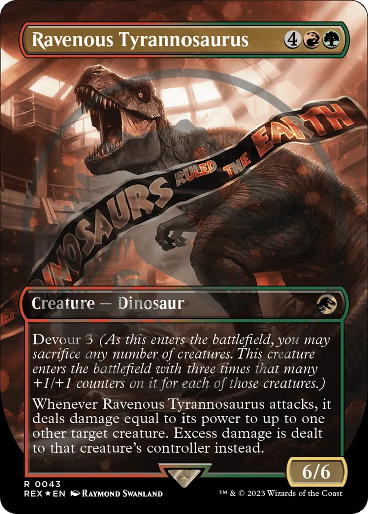 Ravenous Tyrannosaurus · Jurassic World Collection