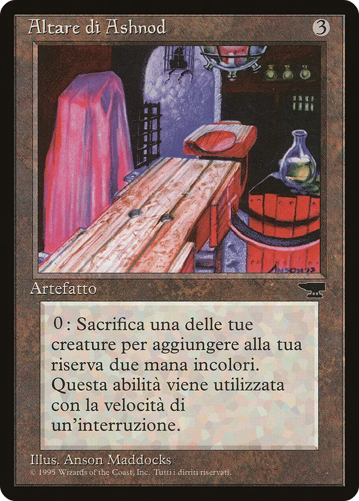 Ashnod's Altar · Rinascimento