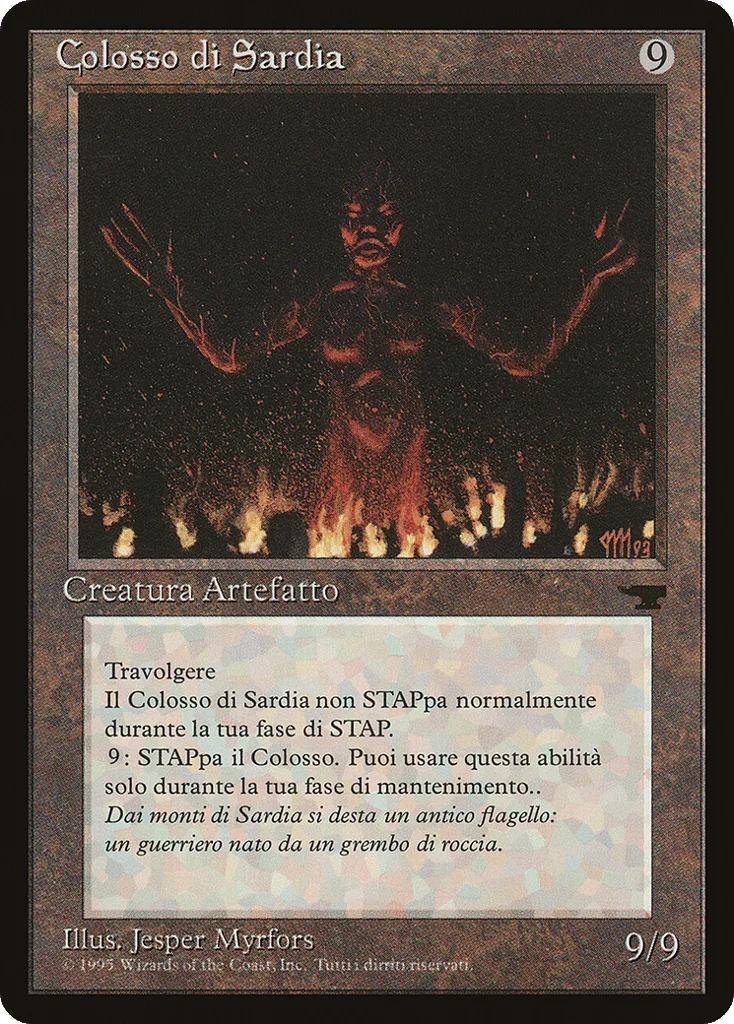 Colossus of Sardia · Rinascimento