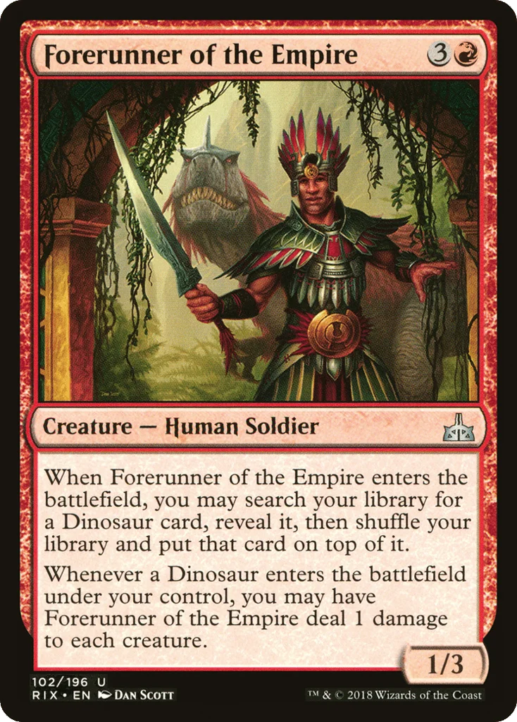 Forerunner of the Empire · Rivals of Ixalan