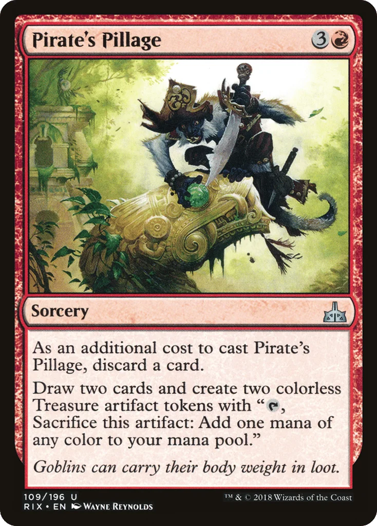 Pirate's Pillage · Rivals of Ixalan