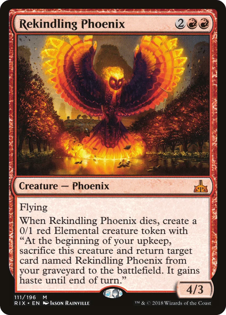 Rekindling Phoenix · Rivals of Ixalan