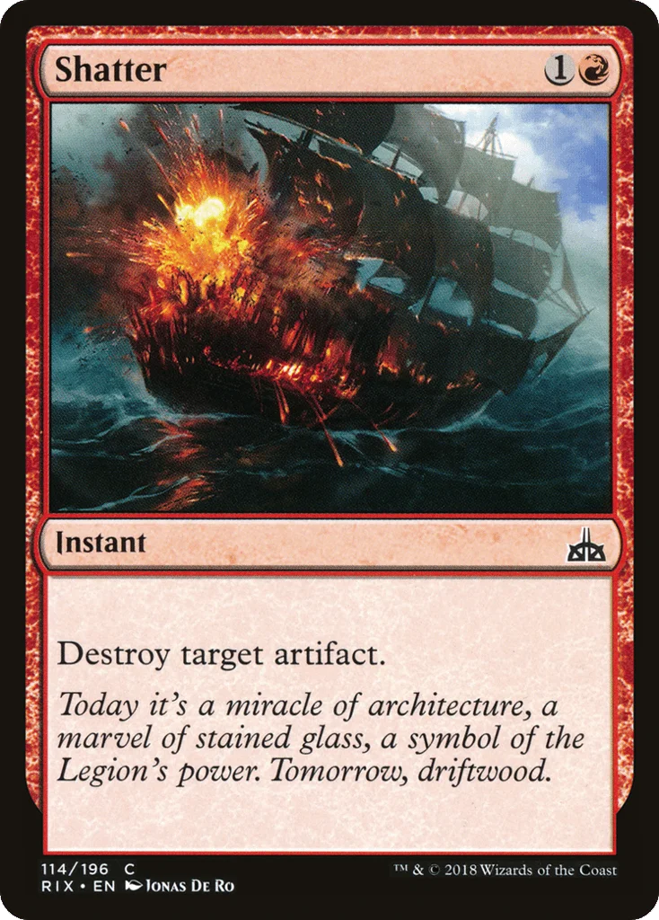 Shatter · Rivals of Ixalan