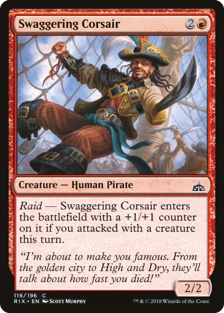 Swaggering Corsair · Rivals of Ixalan