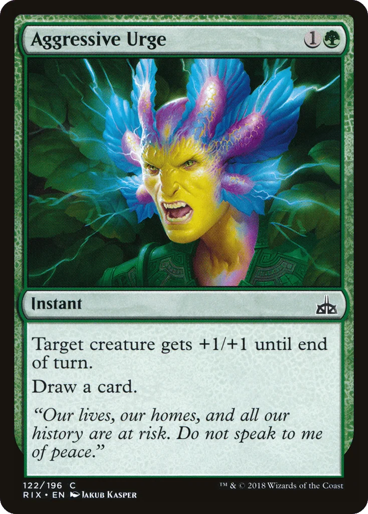 Aggressive Urge · Rivals of Ixalan