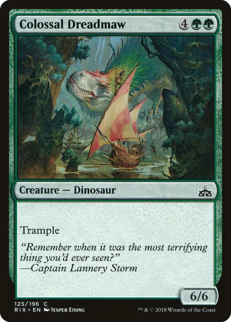 Colossal Dreadmaw · Rivals of Ixalan