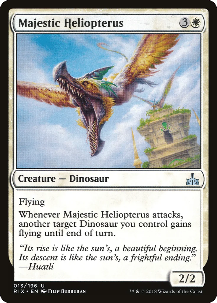 Majestic Heliopterus · Rivals of Ixalan