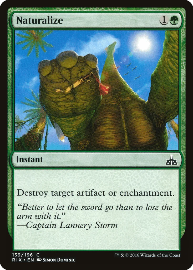 Naturalize · Rivals of Ixalan